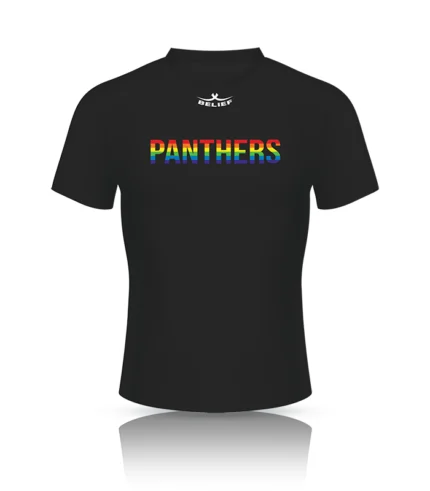 Pride Top Black Cardiff Panthers